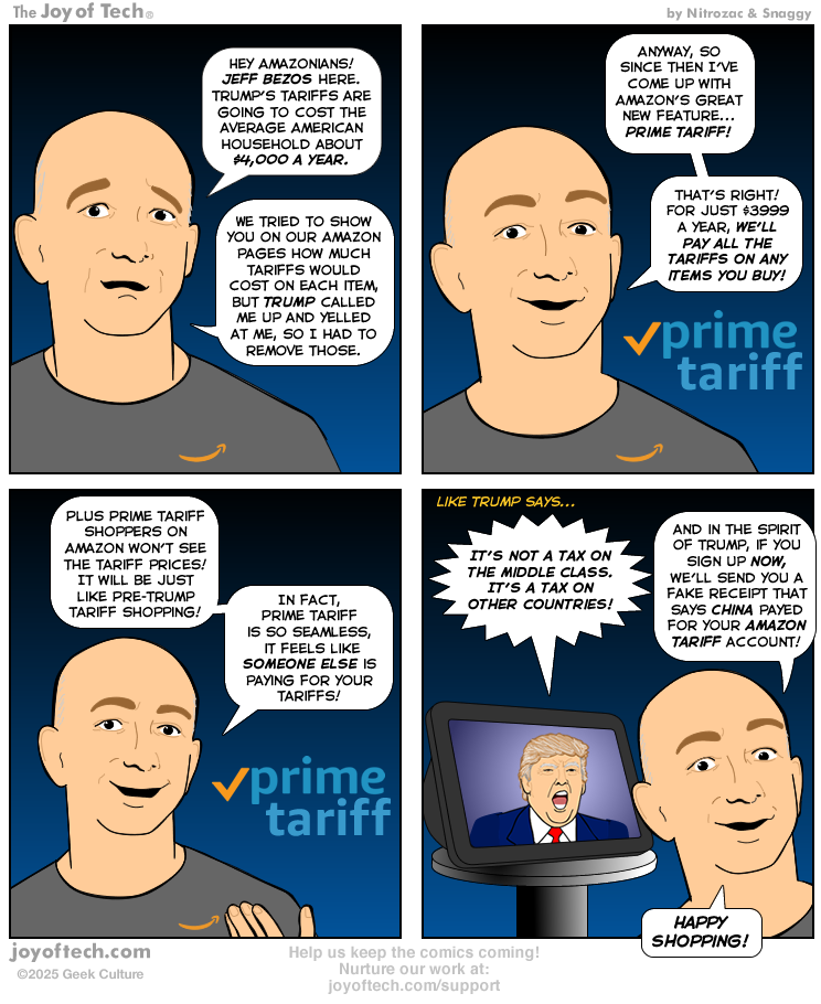 Amazon introduces Prime tariff!